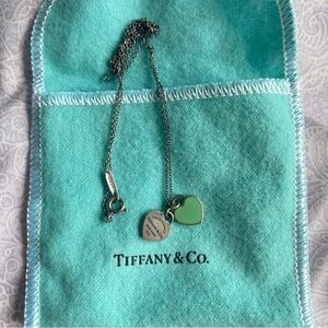 Return to Tiffany Tiffany Blue® Double Heart Tag Pendant